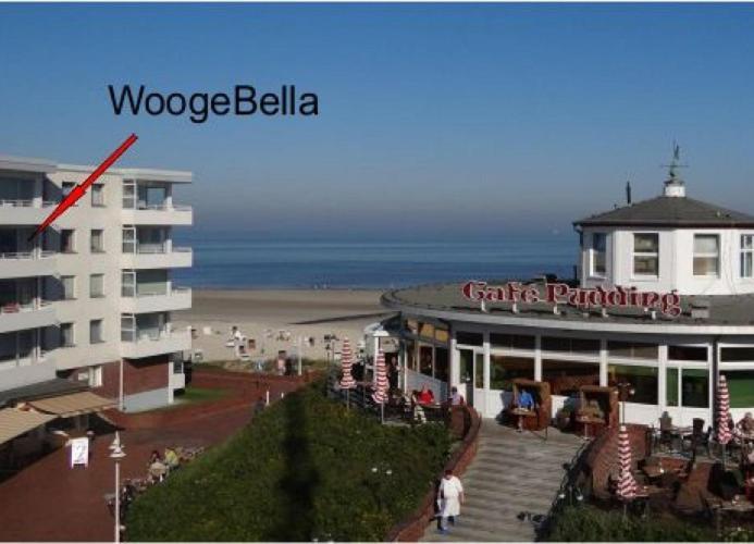 Woogebella - Traumblick Auf Die Nordsee Wangerooge Kültér fotó